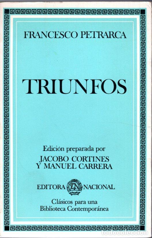Libros de segunda mano: TRIUNFOS - FRANCESCO PETRARCA - Foto 1