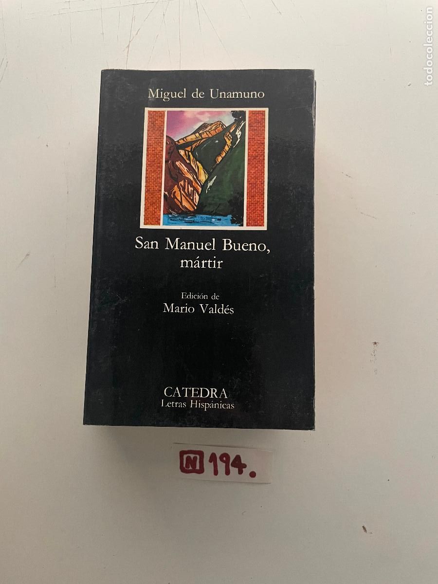 Libros de segunda mano: Libro San Manuel bueno M&aacute;rtir - Foto 1