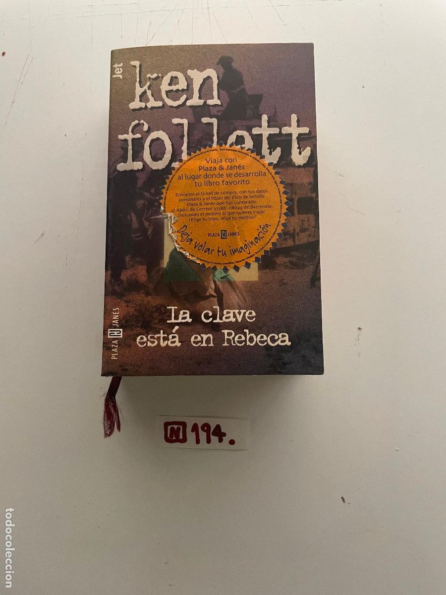 Libros de segunda mano: Libro la clave est&aacute; en rebeca - Foto 1