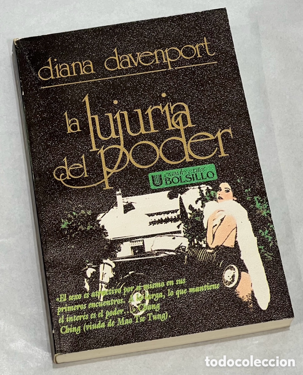 Libros de segunda mano: Libro. Diana Davenport. &ldquo;La lujuria del poder&rdquo;. 1985. - Foto 1
