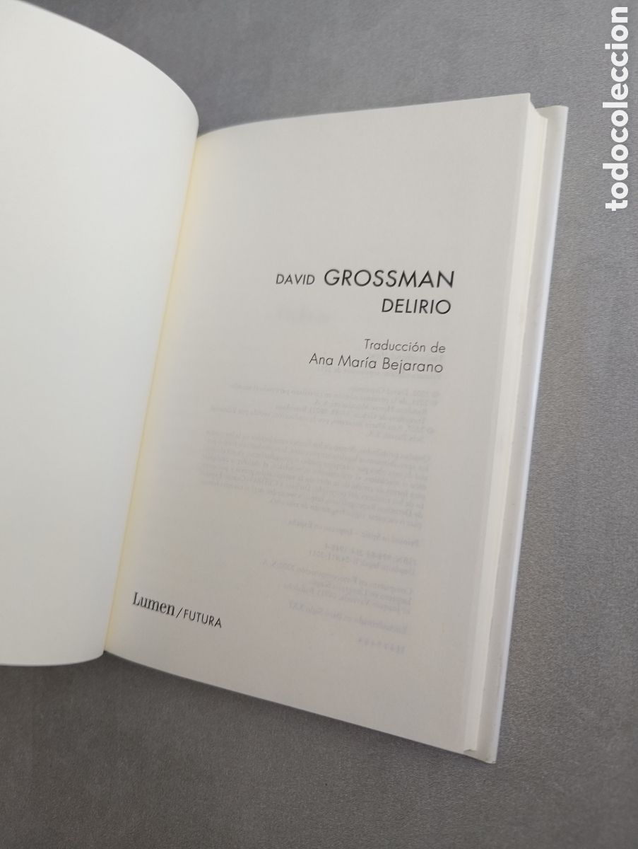Libros de segunda mano: Delirio. David Grossman - Foto 4