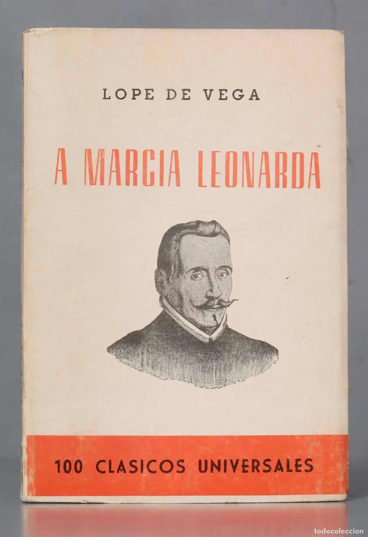 Libros de segunda mano: A Marcia Leonarda. LOPE - Foto 1
