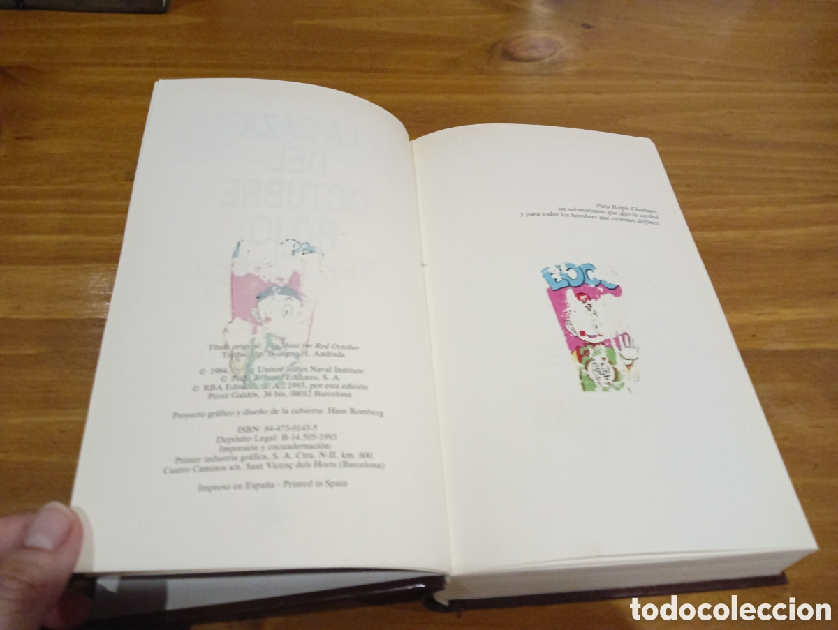 Libros de segunda mano: La caza del octubre rojo - Foto 4