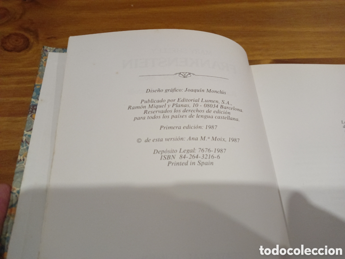 Libros de segunda mano: Frankenstein. Mary Shelley - Foto 3