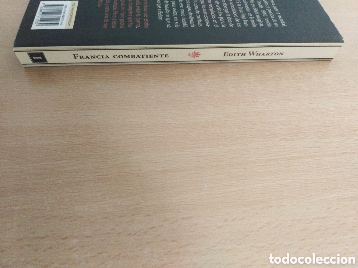 Libros de segunda mano: FRANCIA COMBATIENTE. Edith Wharton. Editorial Impedimenta - Foto 4