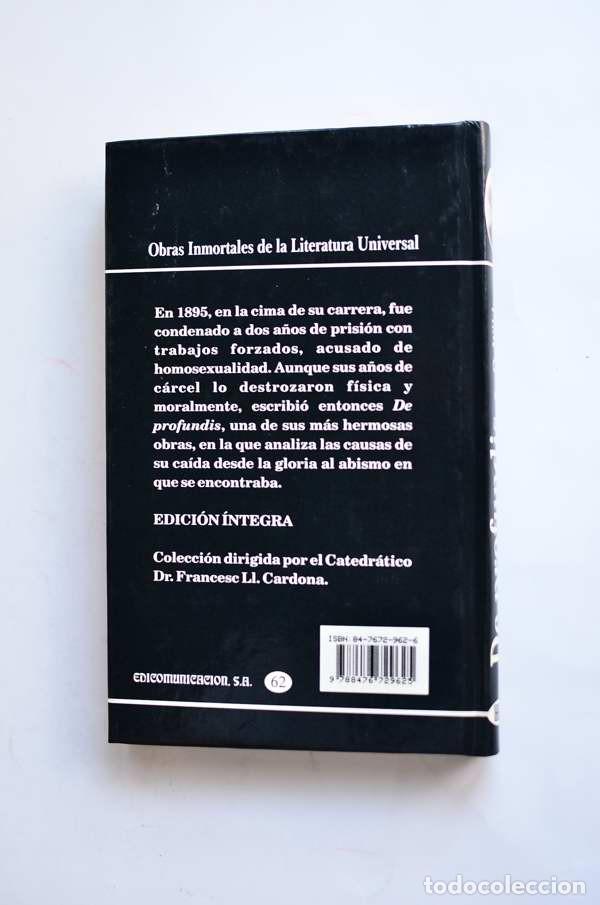 Libros de segunda mano: De profundis - WILDE, Oscar - Foto 3
