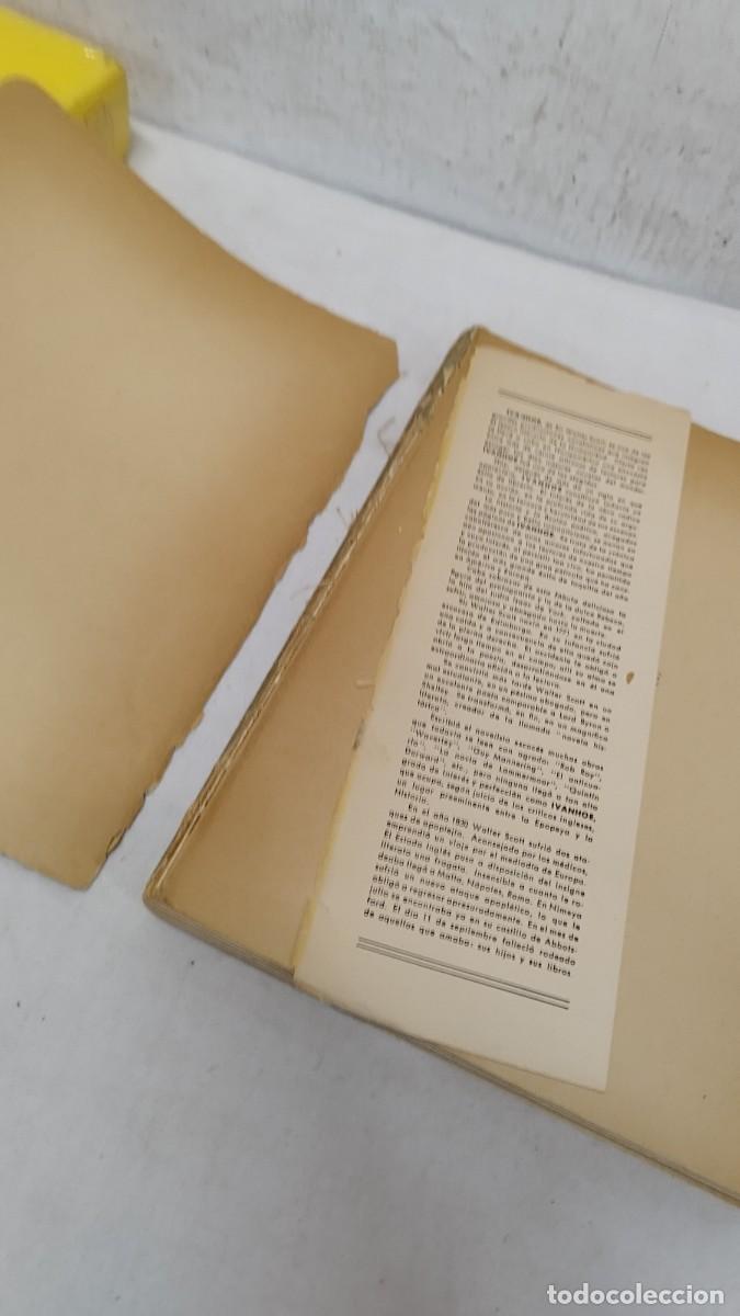 Libros de segunda mano: Antiguo libro Ivanhoe ,Walter scott - Foto 3