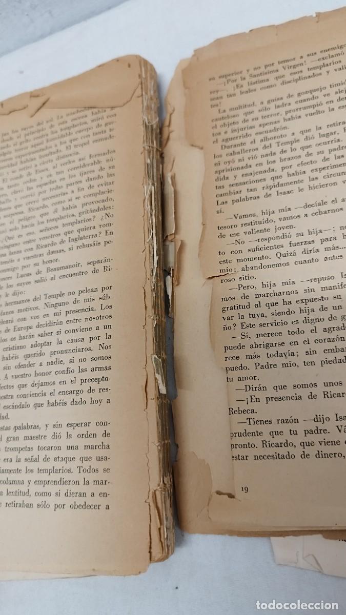 Libros de segunda mano: Antiguo libro Ivanhoe ,Walter scott - Foto 9