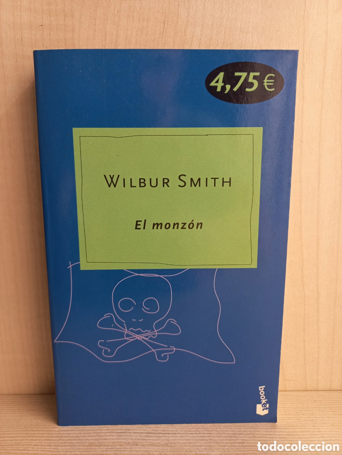Libros de segunda mano: El monz&oacute;n. Wilbur Smith. Booket, 2002. - Foto 1