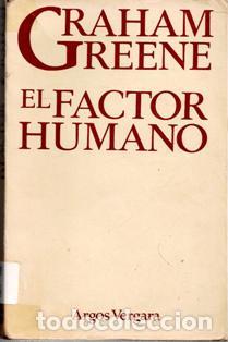 Libros de segunda mano: El factor humano, Graham Greene - Foto 1