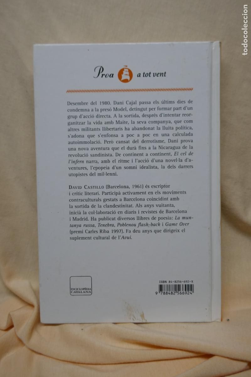 Libros de segunda mano: EL CEL DE LINFERN - DAVID CASTILLO - PROA (EN CATALAN) - Foto 9