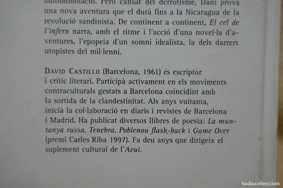 Libros de segunda mano: EL CEL DE LINFERN - DAVID CASTILLO - PROA (EN CATALAN) - Foto 11