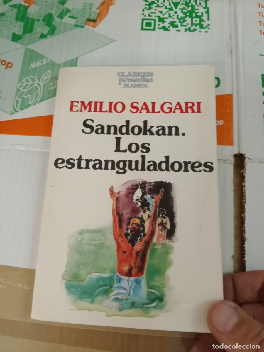 Second hand books: TOP-03 LIBRO SANDOKAN LOS ESTRANGULADORES EMILIO SALGARI