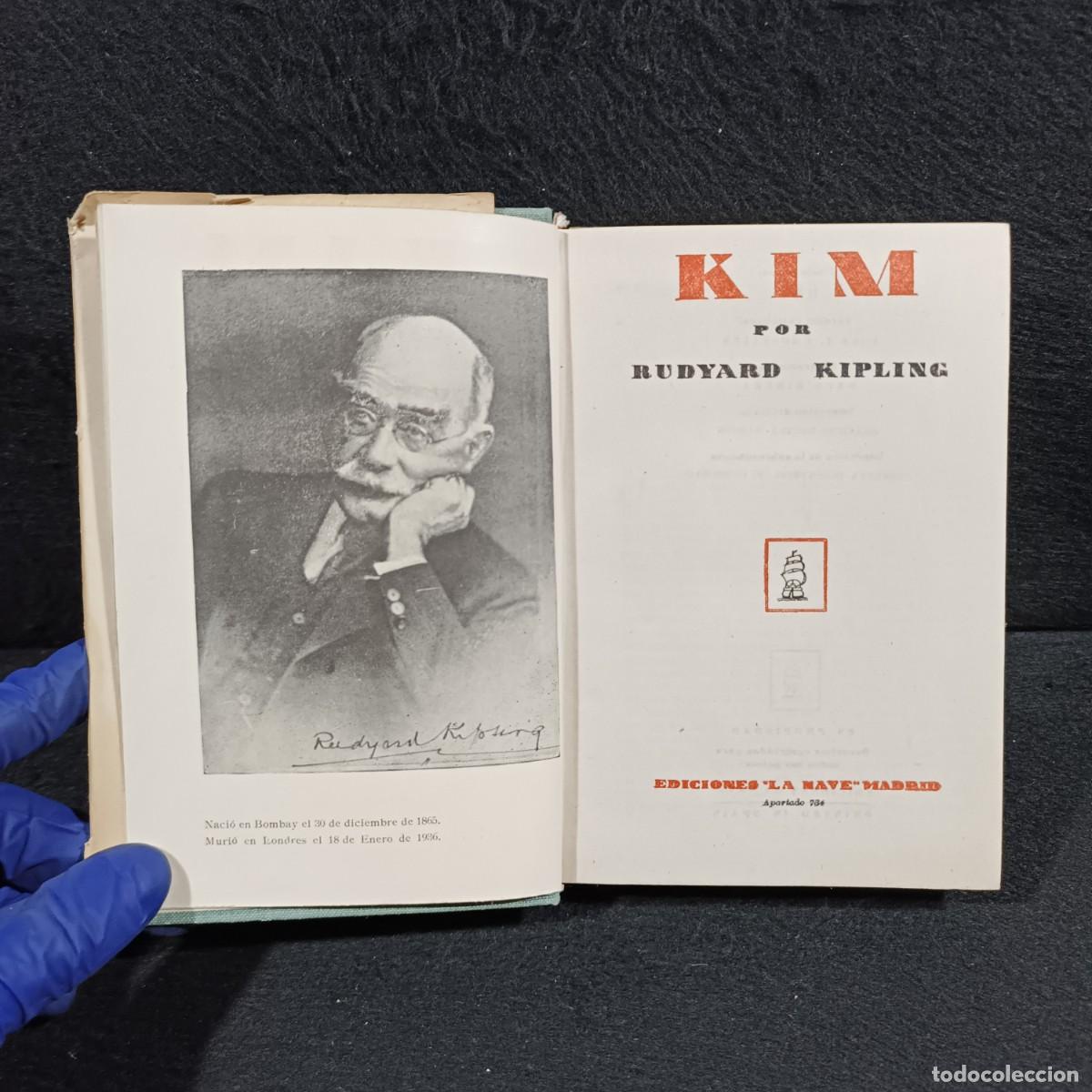 Libros de segunda mano: KIM - RUDYARD KIPLING - EDICIONES LA NAVE / 32 - Foto 4