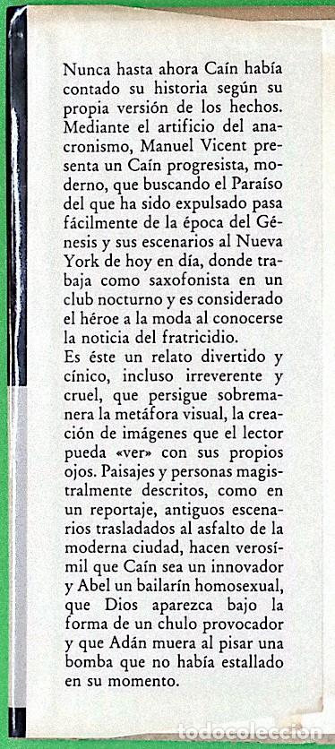 Libros de segunda mano: Balada de Ca&iacute;n - Manuel Vicent - Foto 3