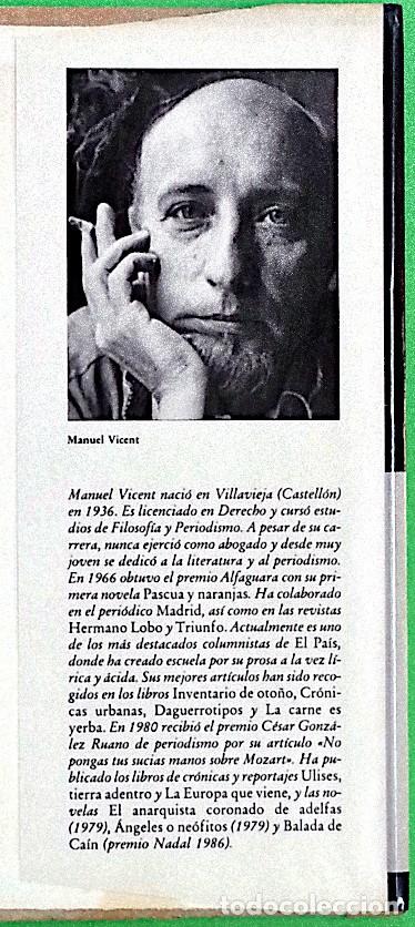 Libros de segunda mano: Balada de Ca&iacute;n - Manuel Vicent - Foto 4