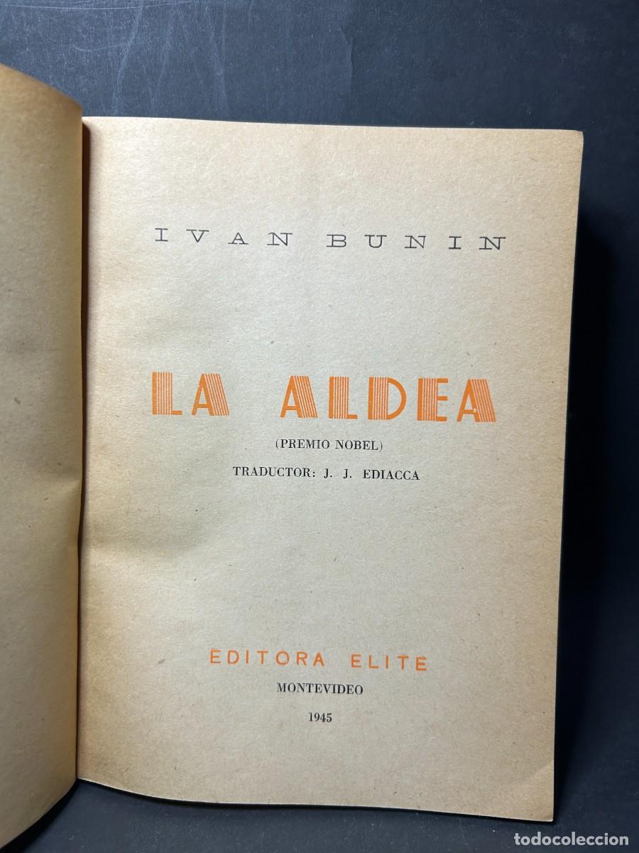 Libros de segunda mano: IVAN BUNIN - LA ALDEA - 1945 - Foto 3