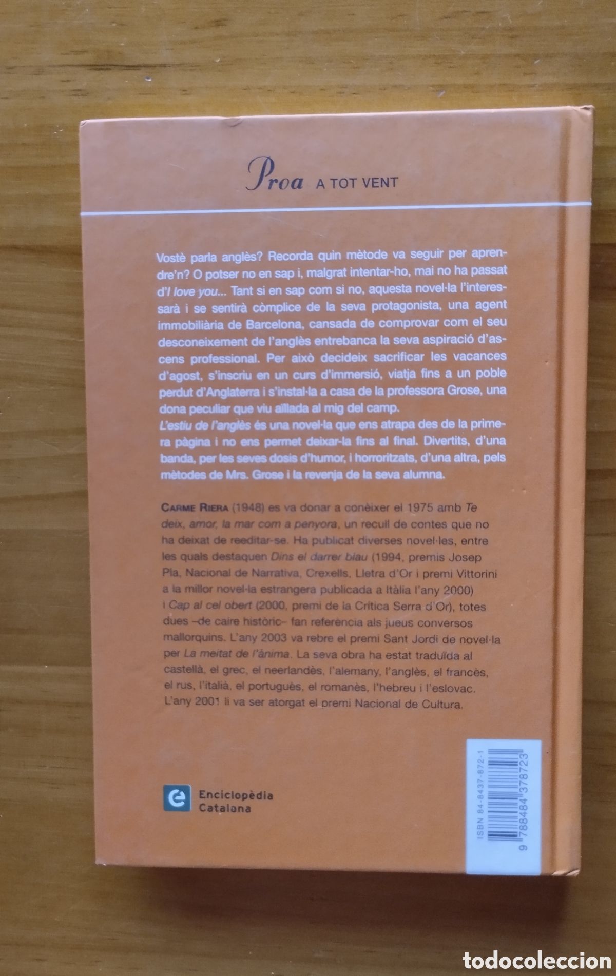 Libros de segunda mano: LESTIU DE LANGL&Egrave;S Carme Riera - Foto 3