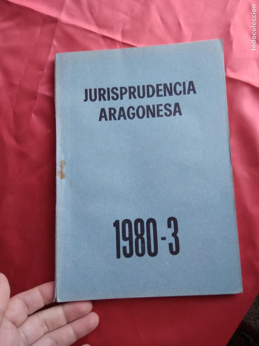 Gebrauchte B&uuml;cher: Jurisprudencia Aragonesa. 1980-3. L.31642-81