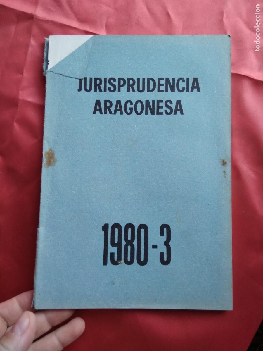 Gebrauchte B&uuml;cher: Jurisprudencia Aragonesa. 1980-3. L.31642-82