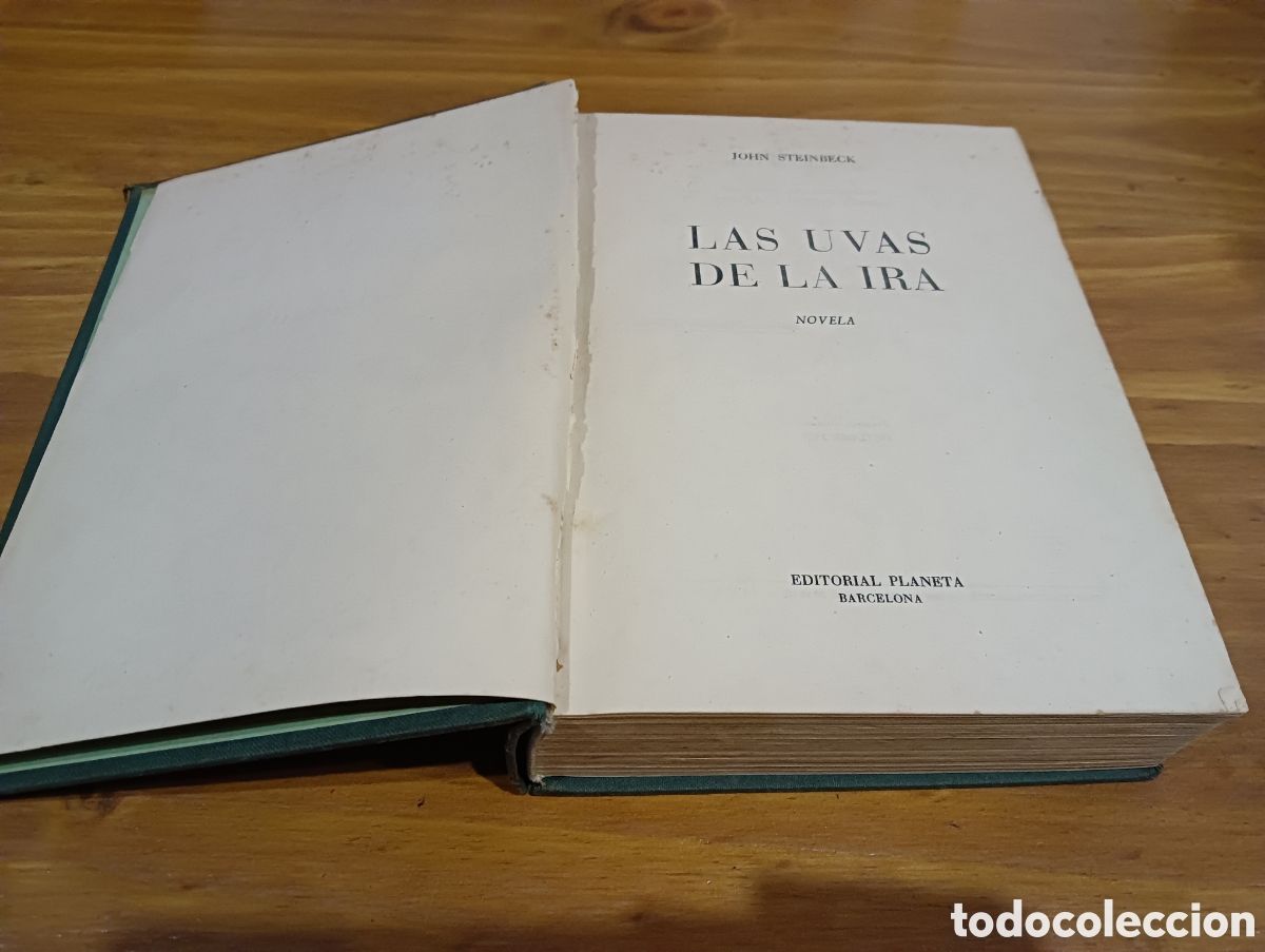 Libros de segunda mano: Las uvas de la ira . John Steinbeck - Foto 4