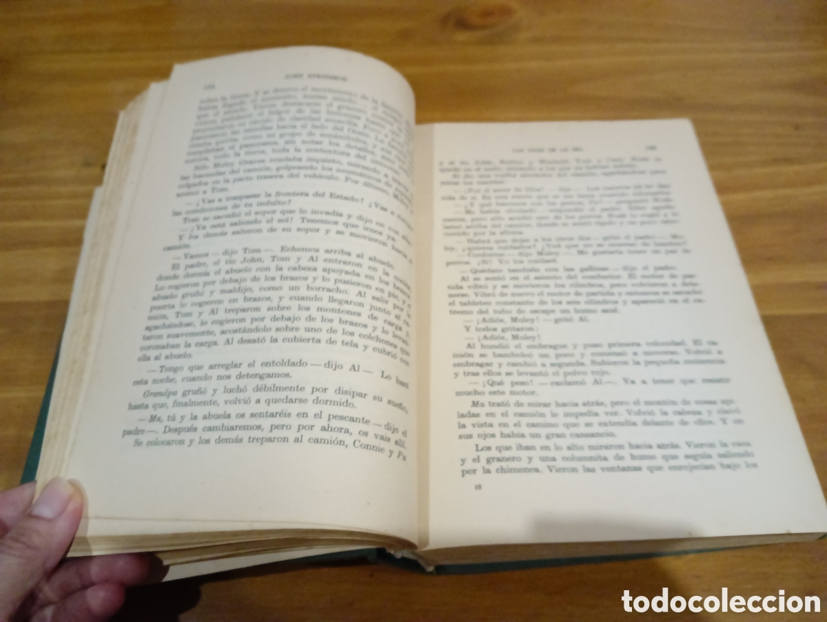 Libros de segunda mano: Las uvas de la ira . John Steinbeck - Foto 7