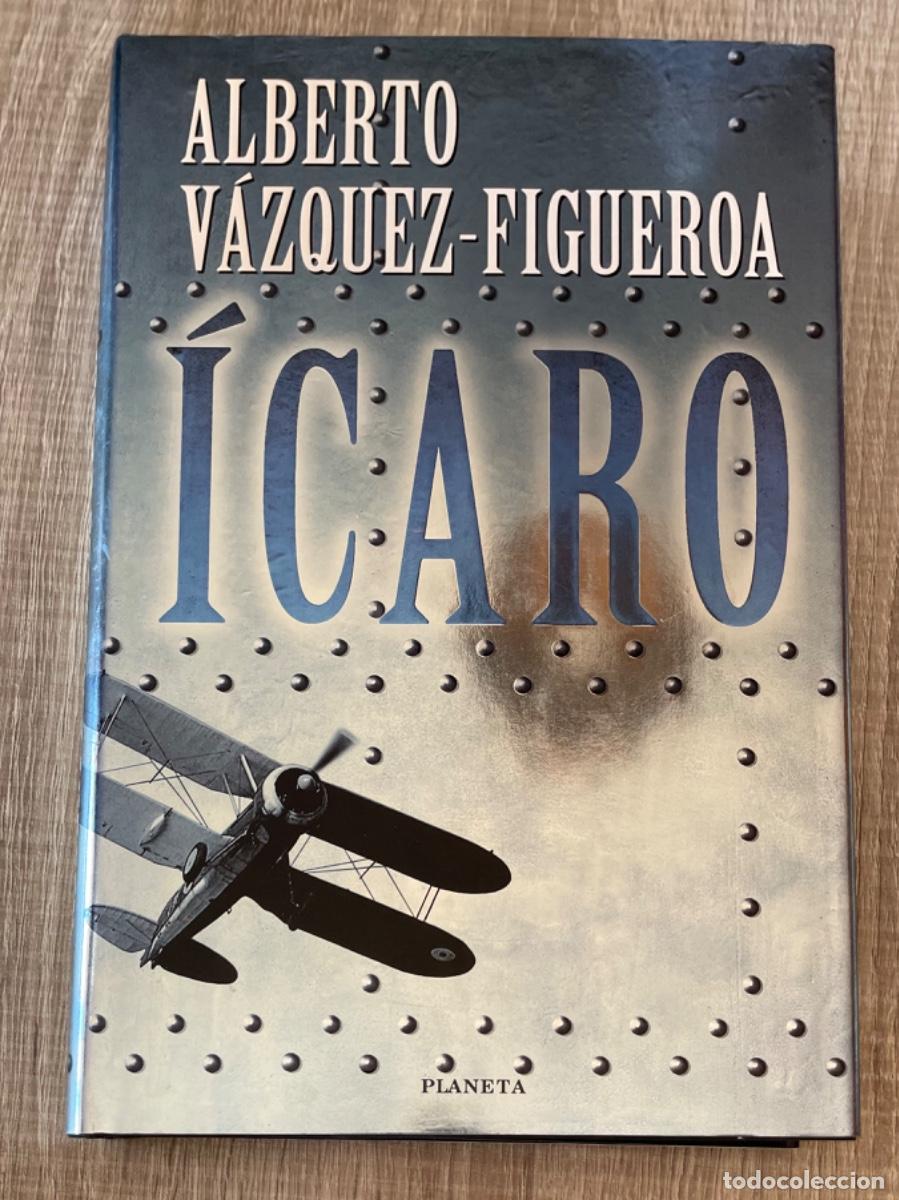 Libros de segunda mano: Libro &rdquo;&Iacute;caro&rdquo; de Alberto V&aacute;zquez-Figueroa. - Foto 1