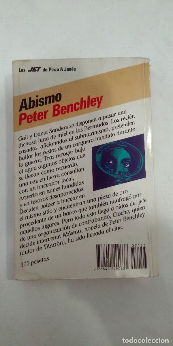 Libros de segunda mano: Abismo Peter Benchley - Foto 2