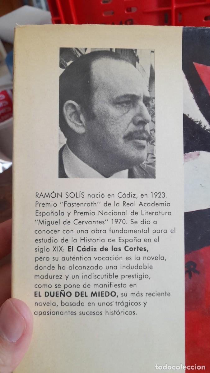 Libros de segunda mano: Libro Ram&oacute;n Solis el due&ntilde;o del miedo - Foto 4