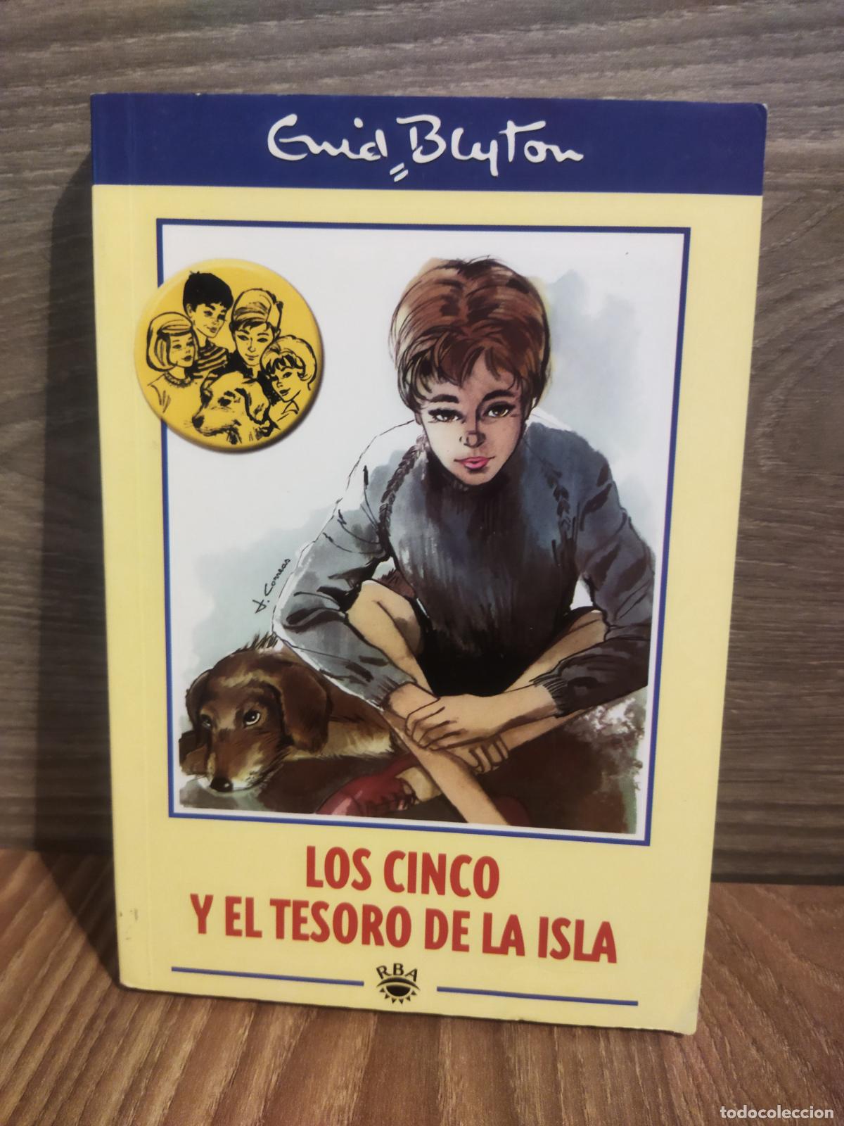 Libros de segunda mano: Los cinco y el tesoro de la isla - Foto 1