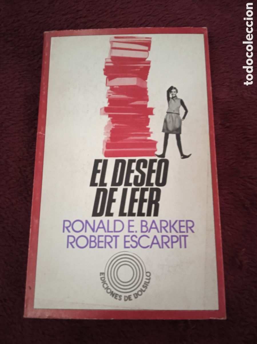 Libros de segunda mano: EL DESEO DE LEER / RONALD E.BARKER - Foto 1