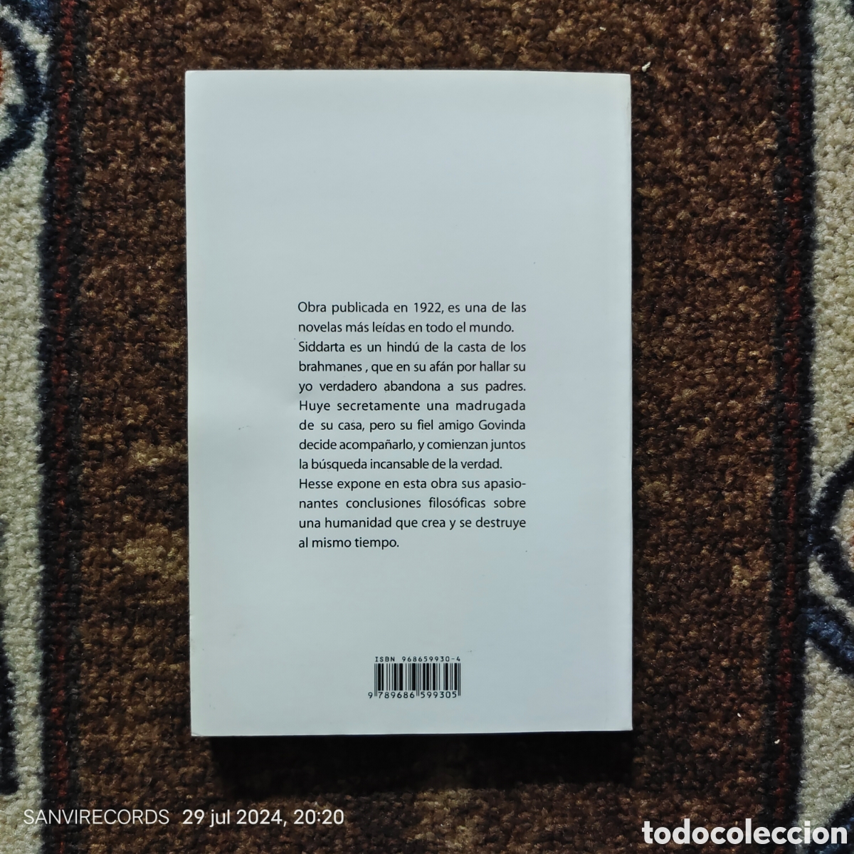 Libros de segunda mano: SIDDHARTA (HERMANN HESSE) (PUBLIMEXI) - Foto 2