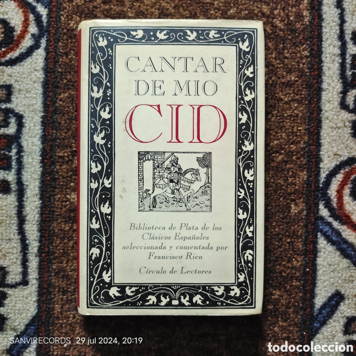 Libros de segunda mano: CANTAR DE MIO CID (C&Iacute;RCULO DE LECTORES) - Foto 1