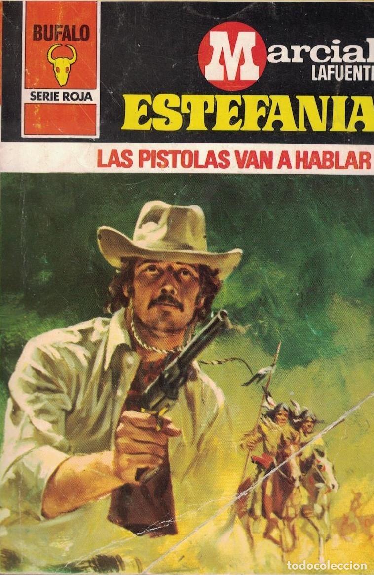 Gebrauchte B&uuml;cher: (A-005) - BUFALO SERIE ROJA N&ordm; 1373 - LAS PISTOLAS VAN A HABLAR - MARCIAL L. ESTEFANIA