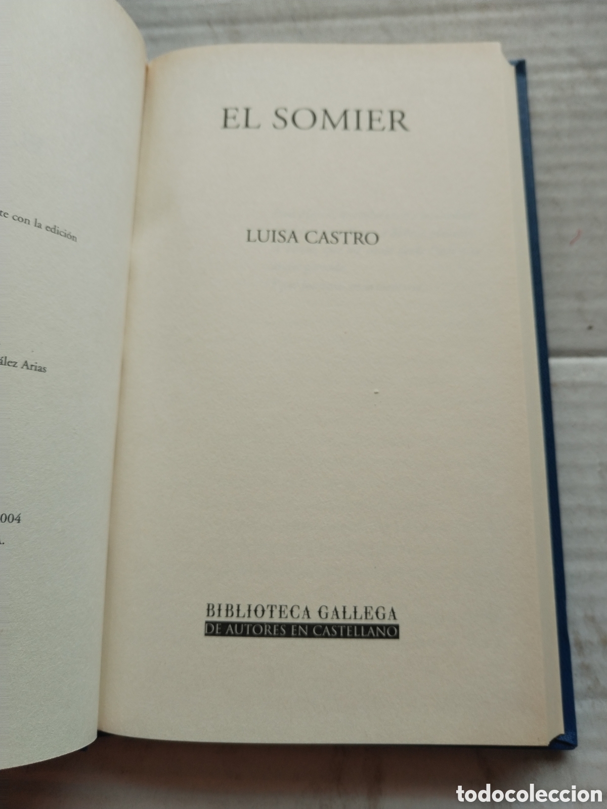 Libros de segunda mano: EL SOMIER/LU&Iacute;SA CASTRO - Foto 2