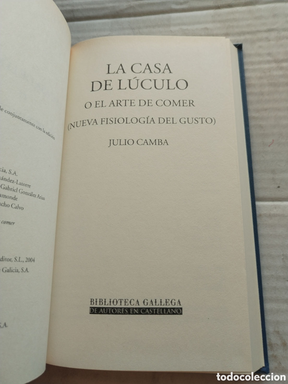 Libros de segunda mano: LA CASA DE LUCULO/JULIO CAMBA - Foto 2