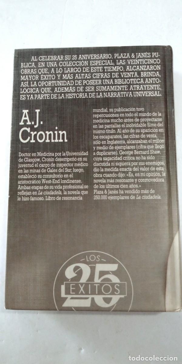 Libros de segunda mano: La ciudadela A.J. Cronin - Foto 2