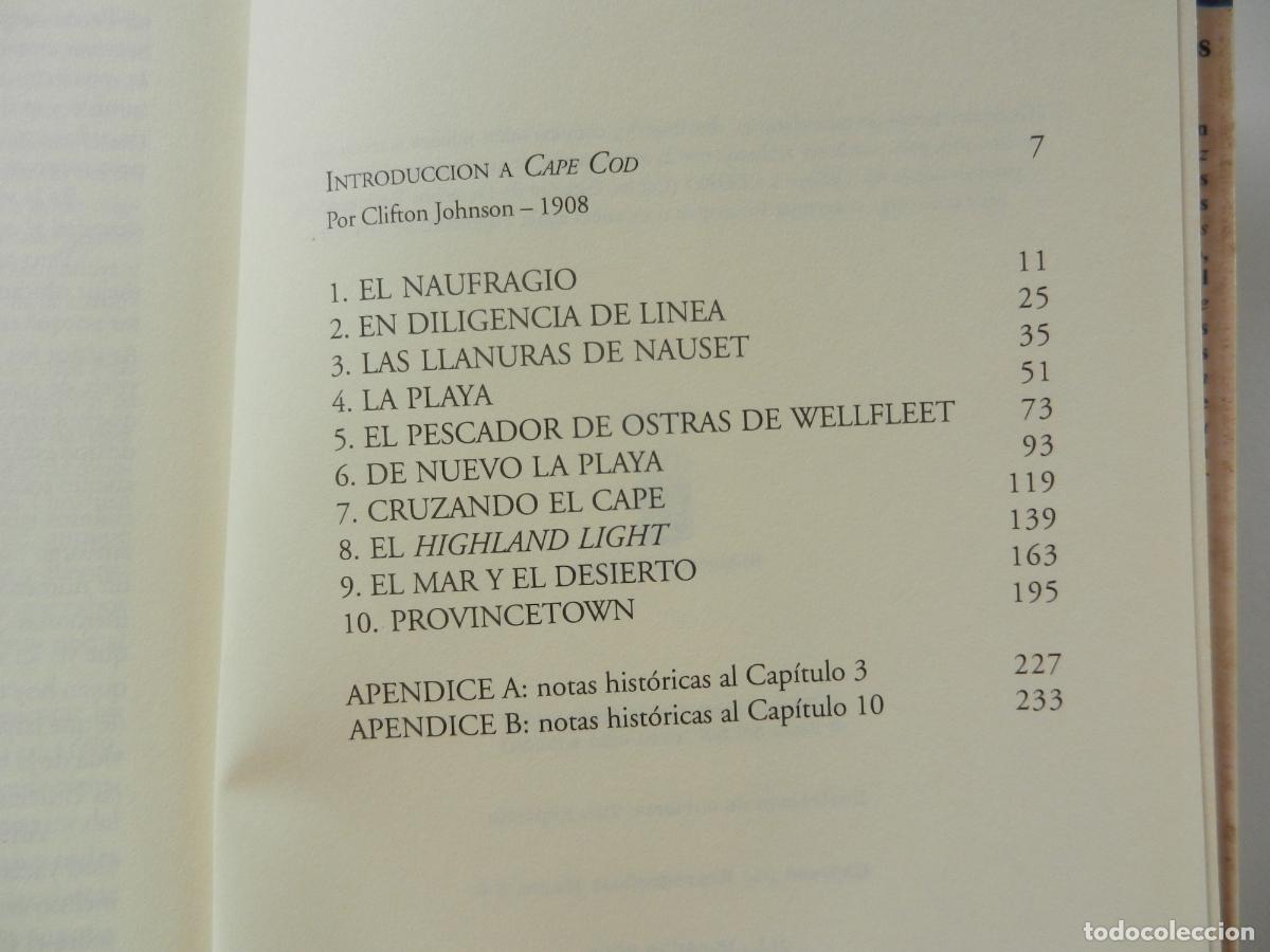 Libros de segunda mano: CAPE COD - HENRY DAVID THOREAU - EDICIONES DE BAILE DEL SOL 2009. - Foto 5