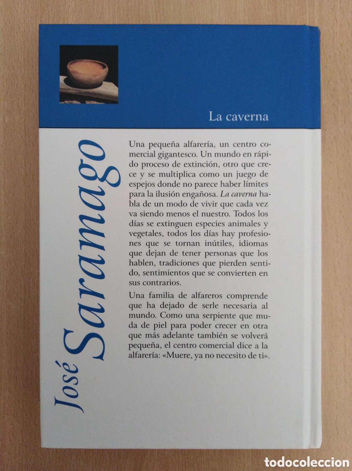 Libros de segunda mano: LA CAVERNA. Jos&eacute; Saramago - Foto 2