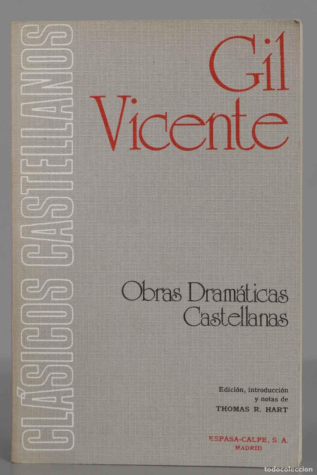 Libros de segunda mano: OBRAS DRAM&Aacute;TICAS CASTELLANAS Vicente - Foto 1