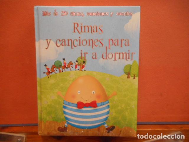 Libros de segunda mano: RIMAS Y CANCIONES PARA IR A DORMIR. EDICIONES PARRAGON