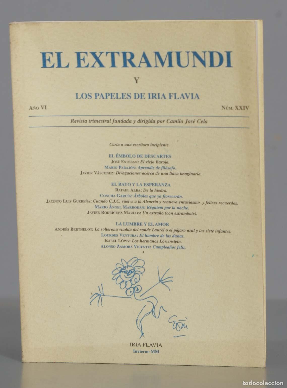 Libros de segunda mano: EL EXTRAMUNDI LOS PAPELES DE IRIA FLAVIA. N XXIV
