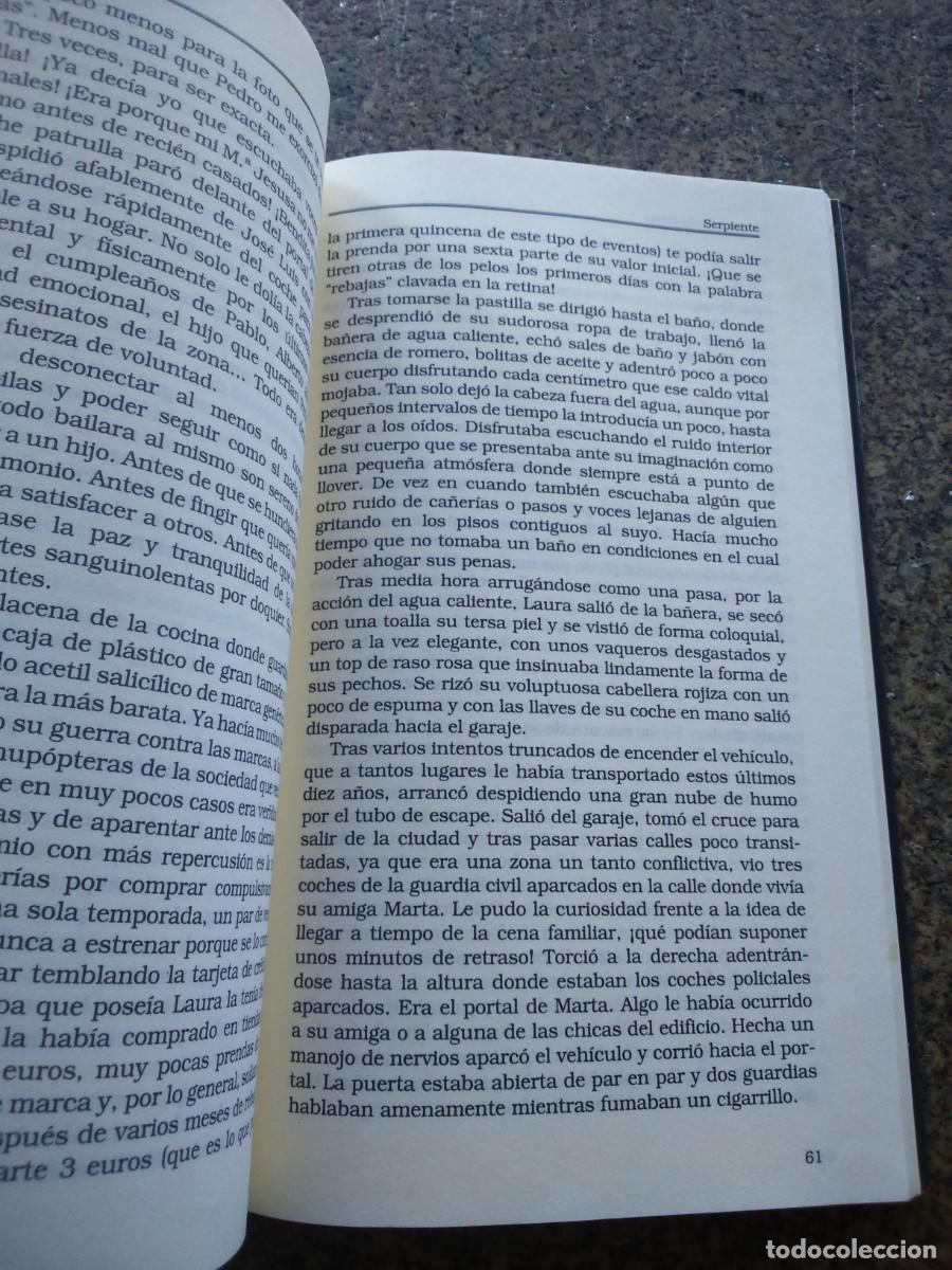 Libros de segunda mano: SERPIENTE - TERESA PRADO PRIETO -- 2009 -- - Foto 2