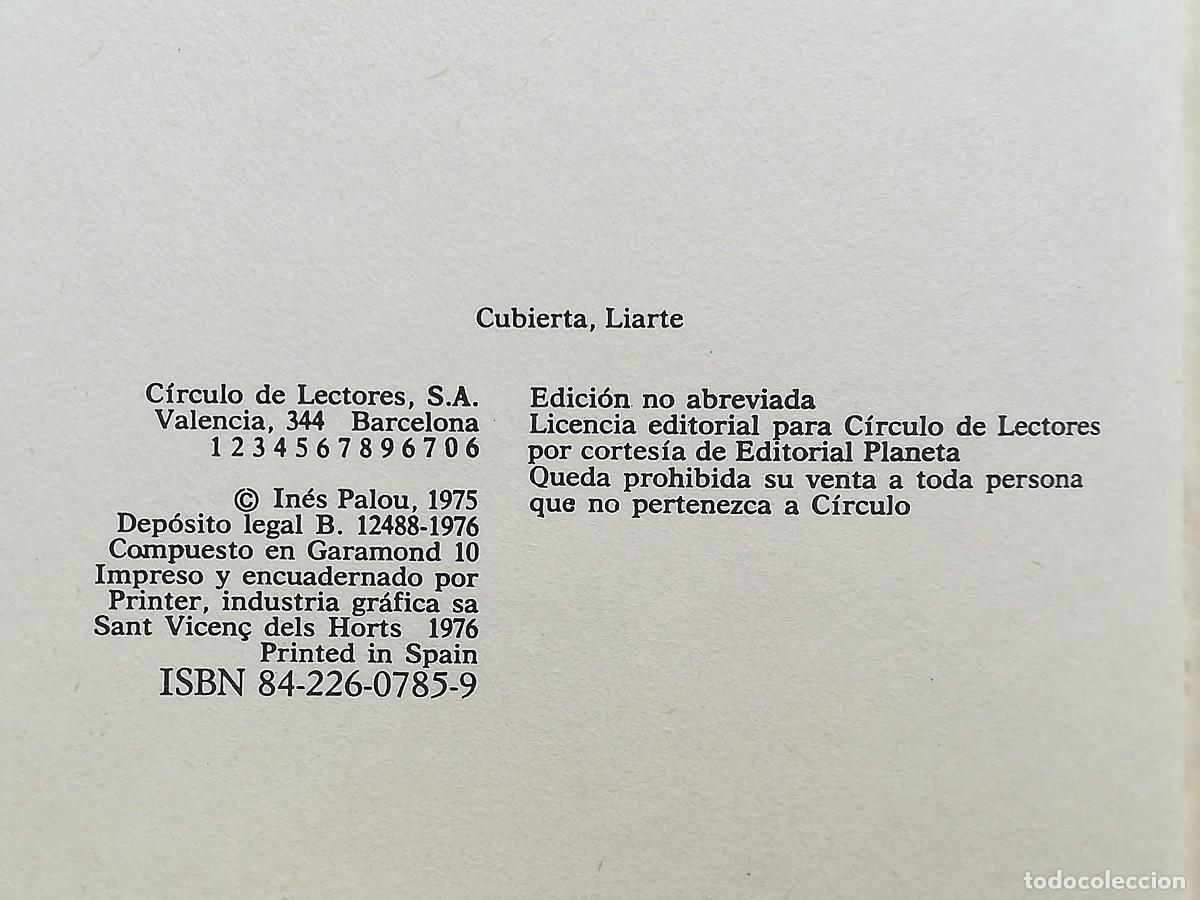 Libros de segunda mano: Carne apaleada (Ines Palou) C&iacute;rculo de lectores - Foto 2