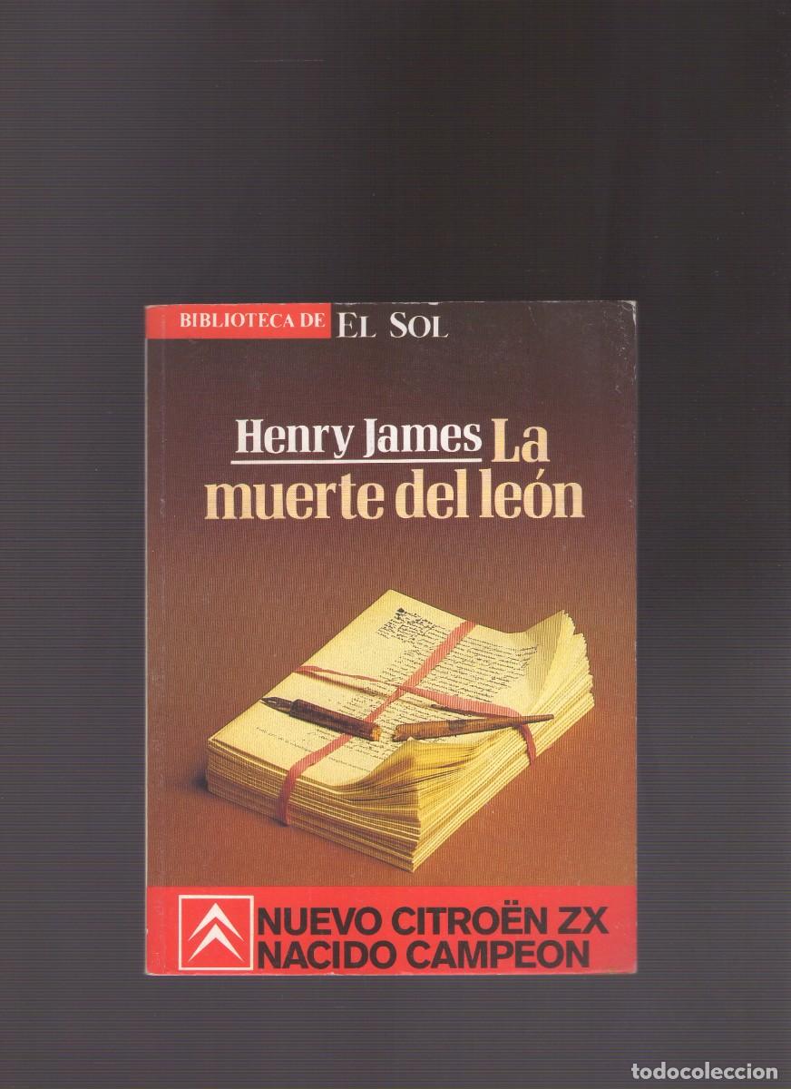 Libros de segunda mano: Bd. La muerte del le&oacute;n (Henry James) - Foto 1