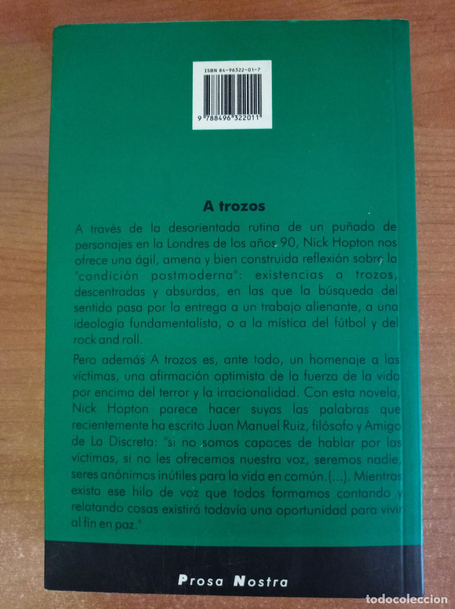 Libros de segunda mano: A trozos - Nick Hopton, Ediciones de La Discreta, 2004 - Foto 6