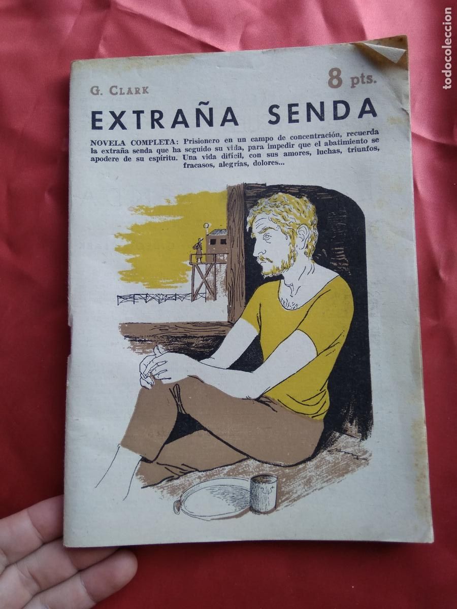 Libri di seconda mano: Revista novelas y cuentos. N&ordm; 1.430. Extra&ntilde;a senda. G.Clark. 1958. L.12331-795