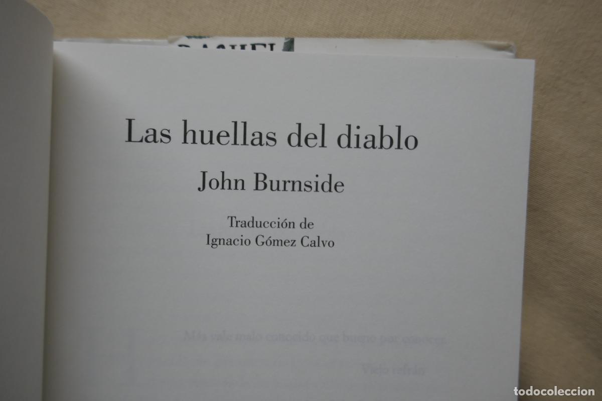 Libros de segunda mano: Las huellas del diablo - John Burnside - Foto 6