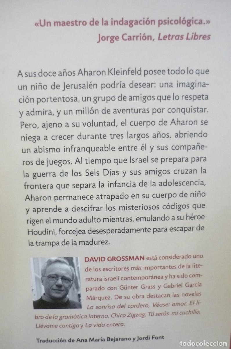 Libros de segunda mano: EL LIBRO DE LA GRAM&Aacute;TICA INTERNA, DE DAVID GROSSMAN. - Foto 3