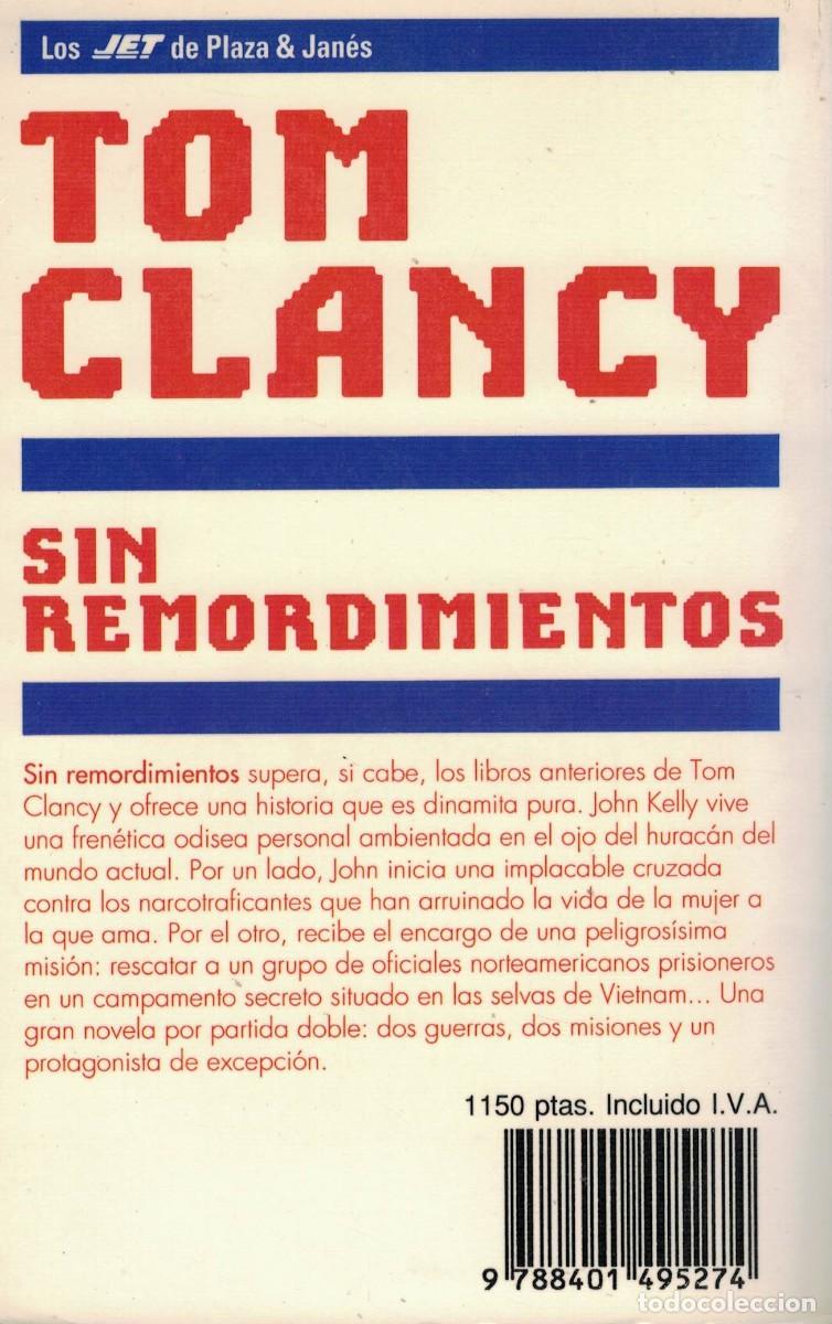 Libros de segunda mano: Tom Clancy, Sin remordimientos - Foto 2
